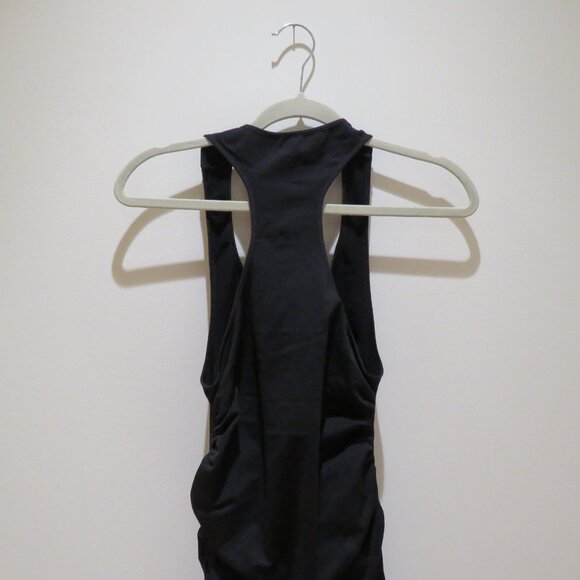 BLANQI Everyday Maternity Sleeveless Dress in Black Stretch Minimalist Corporate - Picture 12 of 15